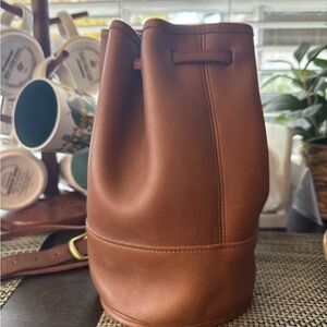 Coach Tan Leather Crossbody Bag